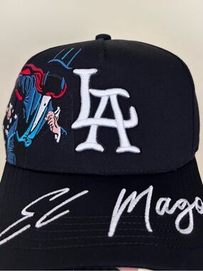 Black & Red L.A. El Mago SnapBack Dandy Hat